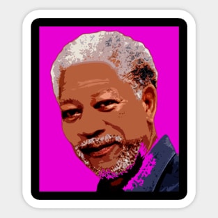 morgan freeman Sticker